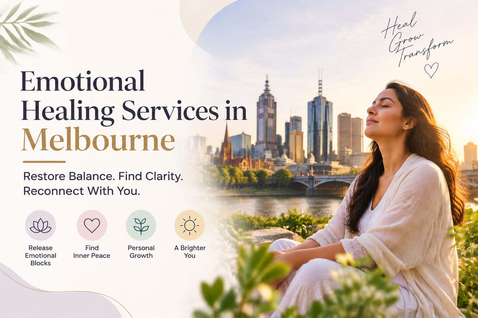 Emotional Healing Services Melbourne, Spiritual Healing & Inner Balance